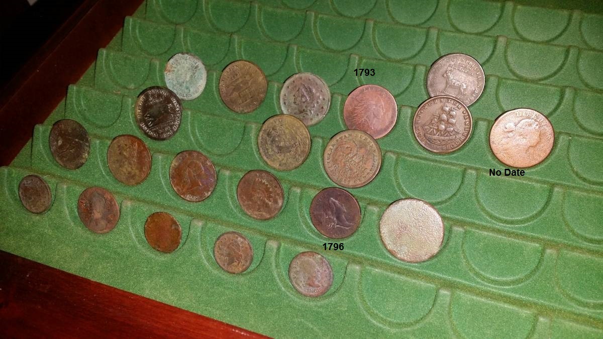 Early-US-Coppers-At-An-Estate-Sale